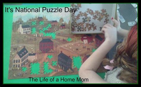 Hallmark Puzzles Are Great For National Puzzle Day