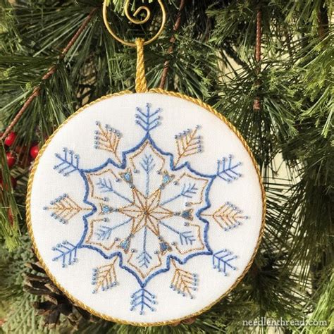 Snowflakes 12 Winter Designs For Hand Embroidery Available Now