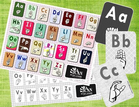 Using british sign language (bsl) means you very often need to spell out words using signs for individual letters. asl alphabet flashcards Archives - Baby Sign Language ...