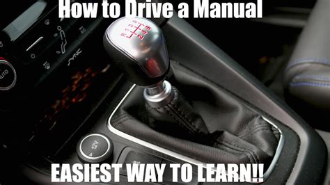 How To Drive A Manual Car Easiest Way To Learn Youtube