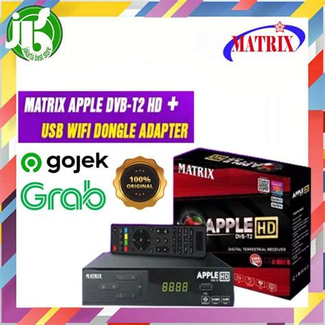 Jual Matrix Apple Dvb T2 Set Top Box Receiver Tv Digital Di Seller