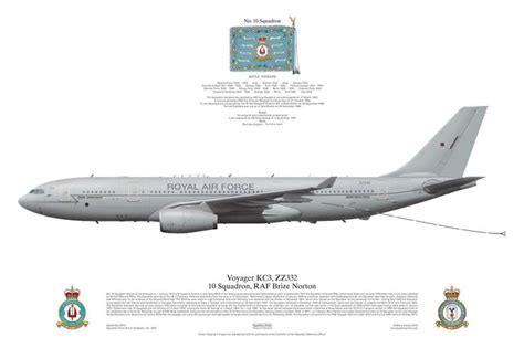 Voyager Kc3 10 Squadron Raf Brize Norton Military Aircraft Fighter