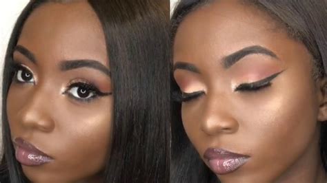 Simple Soft Spring Makeup Tutorial For Woc Young Africana Youtube