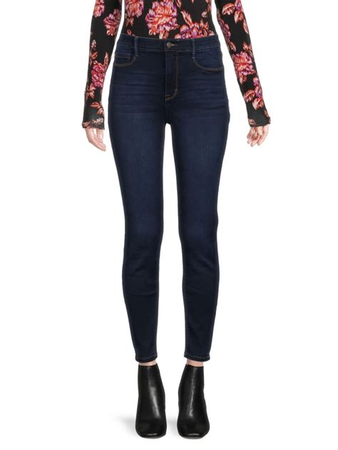 Curve Appeal Womens Skinny Fit High Rise Jeans In London Modesens