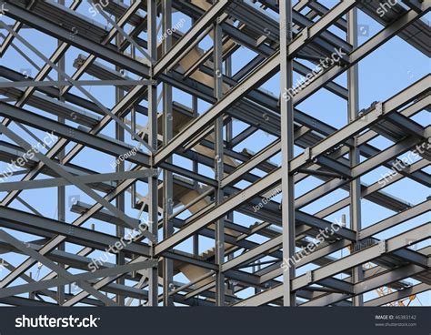 Structural Steel Framework Stock Photo 46383142 Shutterstock