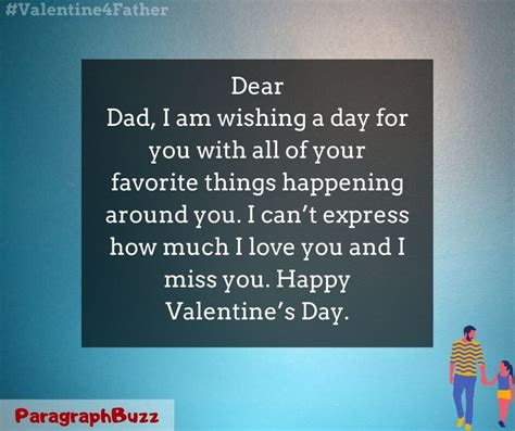 happy valentine s day wishes for father love words