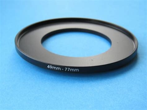 49mm To 77mm Step Up Step Up Ring Camera Lens Filter Adapter Ring 49mm
