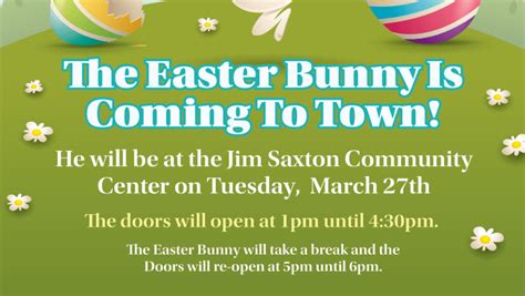 The Easter Bunny Is Coming To Town