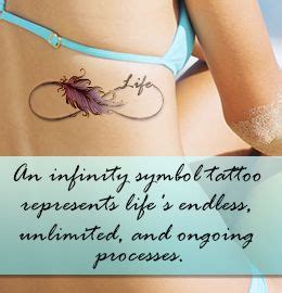 The stem can represent the person who holds the whole family together. 11 Really Awesome Infinity Symbol Tattoo Designs (With images) | Infinity symbol tattoo ...