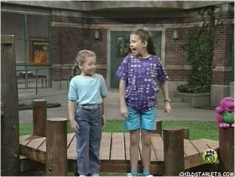 Hannah, a character in barney & friends, played by marisa kuers; Marisa Kuers/Hannah Owens/Adrianne Kangas/"Barney" - Child ...