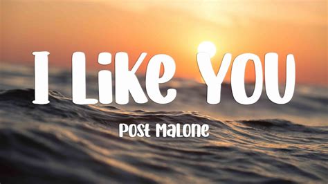 I Like You A Happier Song Post Malone Featuring Doja Cat Lyrics 🤍