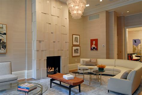 New York City Brownstone Contemporary Living Room New York By