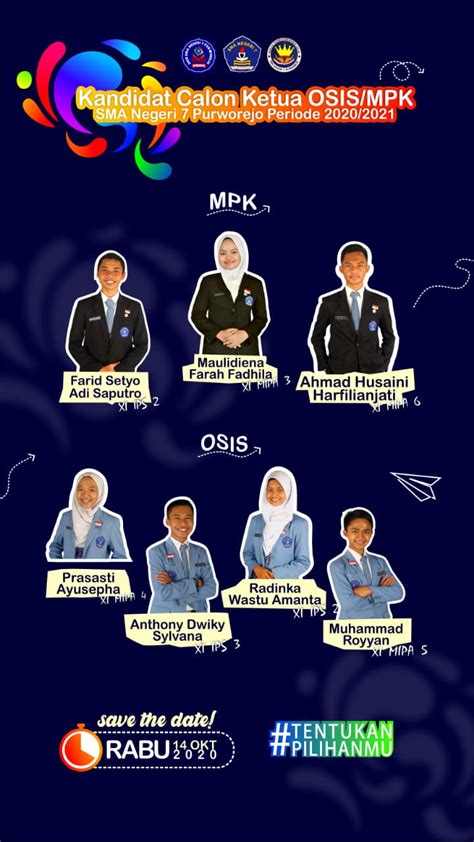 Pemilihan Ketua OSIS Dan MPK SMA Negeri Purworejo