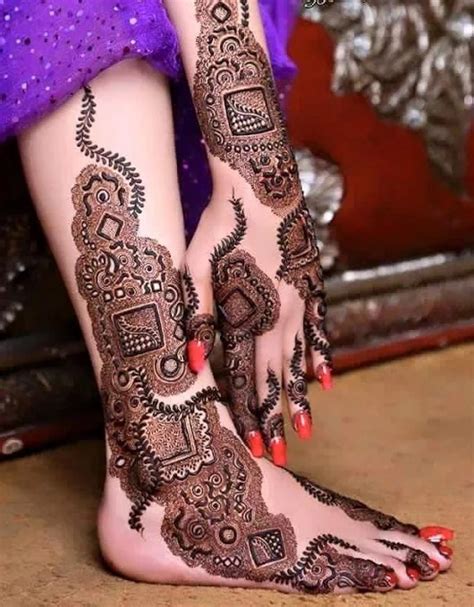 Full Foot Bridal Mehndi Design Dec 2015 Mehandi Designs