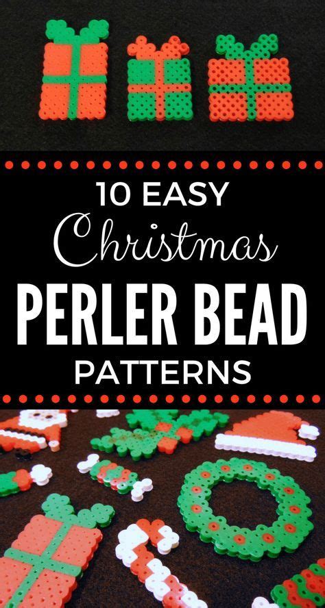 10 Easy Christmas Perler Bead Patterns Krysanthe