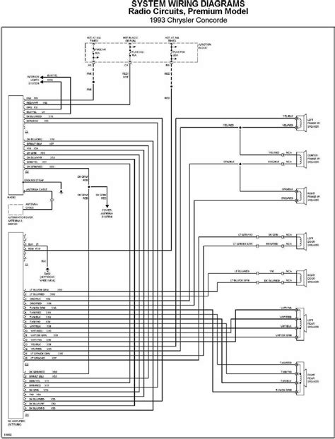 Chrysler Lhs Wiring Diagram Schematic