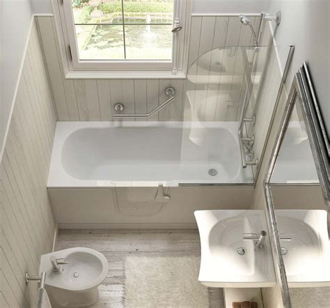 We take our mobility for granted and as we age everything gets harder. Bathtubs with door for the elderly | Goman