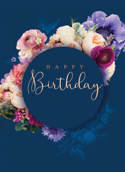 Our team designs unique items you can't find anywhere else. Happy b-day flowers | Free happy birthday cards, Happy ...