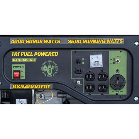 Sportsman 4000 Watt Portable Tri Fuel Generator