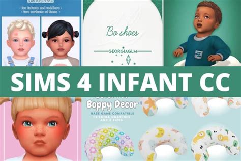 49 Sims 4 Infant Cc For The Cutest In Game Babies We Want Mods