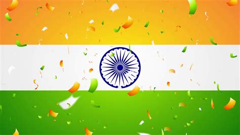 Bright confetti on Indian flag. Republic Day 26 January ...