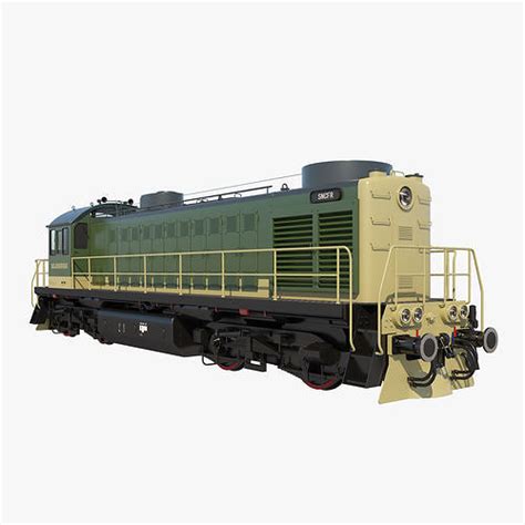 Diesel Locomotive 3d Model Cgtrader