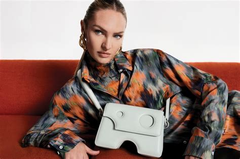 Candice Swanepoel Off White Burrow Bag Campaign