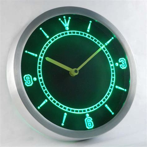 Custom Led Neon Wall Clock Design Your Own Safespecial