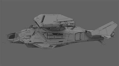 Space Ship 3d Model Cgtrader