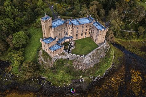 Dunvegan Castle Scozia Bracketing E Hdr Di 5 Scatti Dunvegan