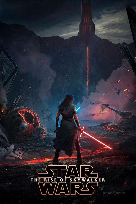 Star Wars The Rise Of Skywalker Poster Kylo Ren Adam Ix Movie 2019