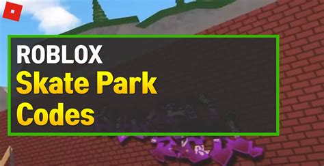 We keep the roblox yba codes list updated with new working codes, as well as, separating. Roblox Skate Park Codes (February 2021) - OwwYa