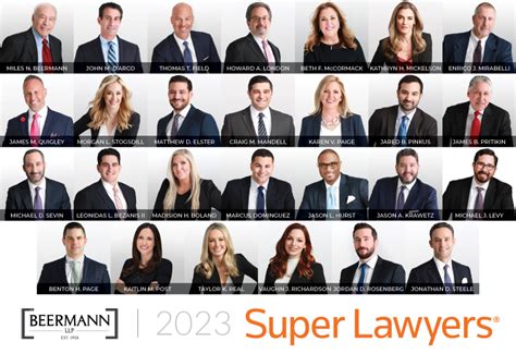 Congratulations To Our 2023 Super Lawyers And Rising Stars Recognized