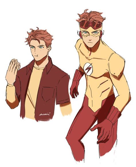 Ellie 🐟 On Twitter I Decided To Draw My Favorite Speedster Wally For