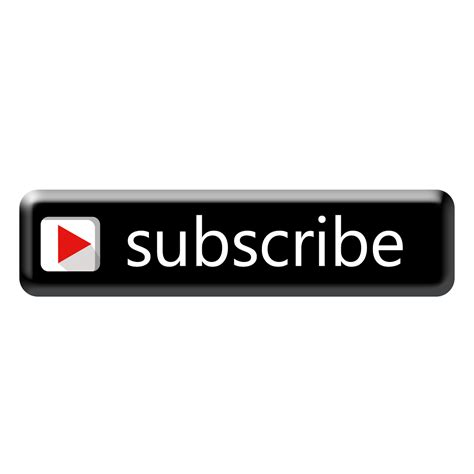 Black Subscribe Button Png Free Logo Image