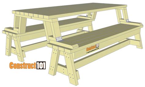 Most of these works are possible only because of electricity. Folding Picnic Table Plans - Easy To Build Projects ...