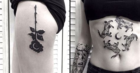 15 Tatuagens Blackwork Invocadas Do Francês Matt Chaos • Tattoodo