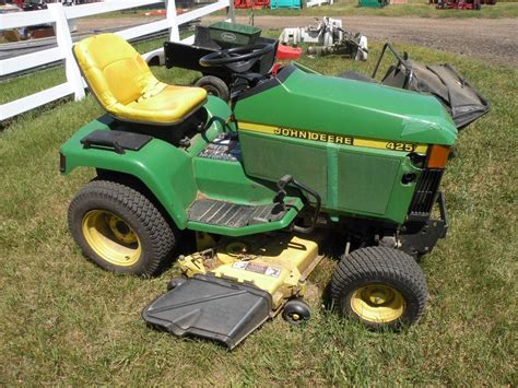 John Deere 425 Wbagger Cart System Trailer And Acces Sn M00425a082691