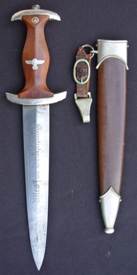 Knives And Daggers Ww2 German Political Dagger 1933 Pattern Alles