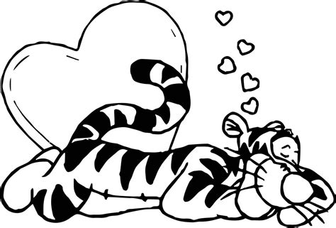 Tigger Coloring Pages Helpful Tigger Coloring Page Wecoloringpage Space