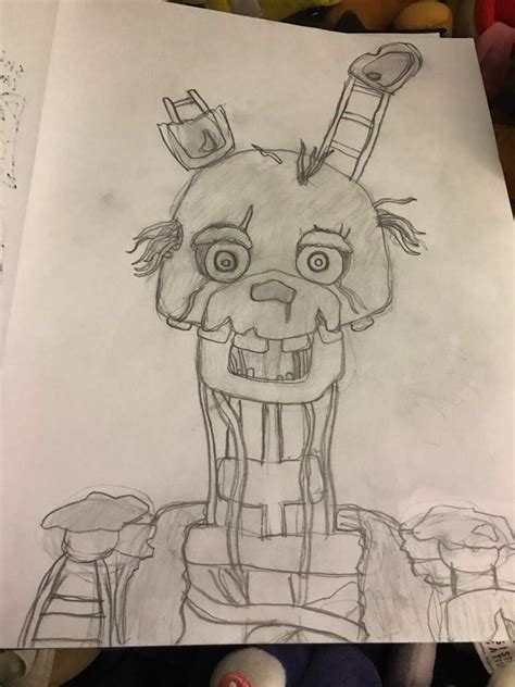 Ignited Springtrap Sketch Tjoc Halloween Edition Five Nights At