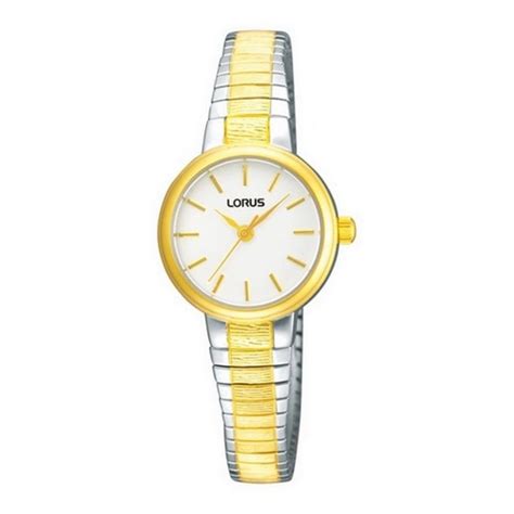 Lorus Ladies Electroplated Gold Watch With Expanding Bracelet Timepieces From Adams Jewellers