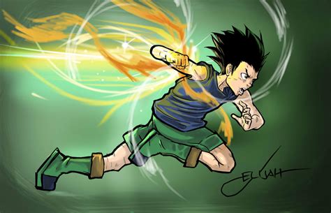 Gon Freecs Fan Art By Elijahtan On Deviantart