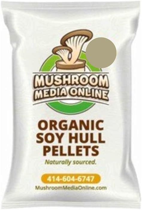 10 100 Organic Soy Hull Mushroom Pellets Sports And Outdoors