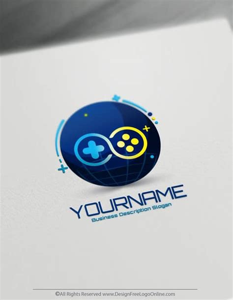 Free Gamer Logo Maker 3d Ps Online Gaming Logo Template