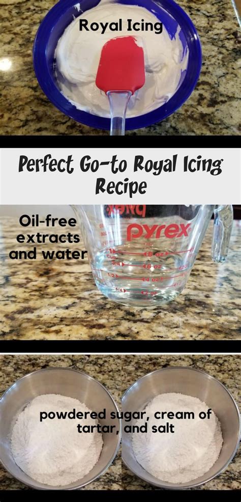 And it used egg whites separated from actual eggs. Royal Icing Recipe Without Meringue Powder Or Corn Syrup : Simple Royal Icing Recipe Hack For ...