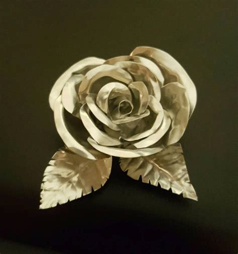 Aluminum Foil Rose 30 By Madethecut On Deviantart