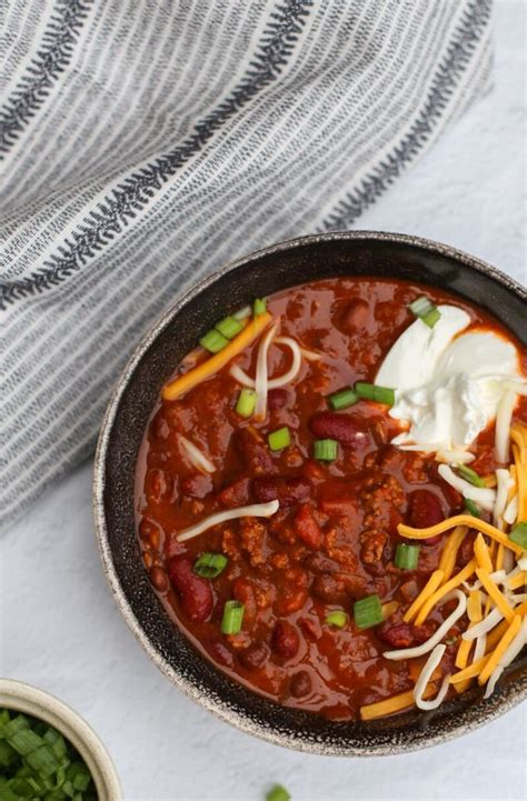 Crowd Pleaser Instant Pot Chili Easy And Delicious Thriving Home