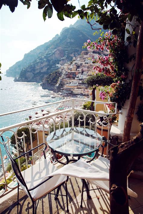 To Stay In A Room With A Balcony Like This In Positano On The Amalfi