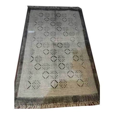 Black Gray Printed Cotton Rug At Rs 33square Meter In Panipat Id
